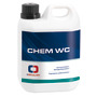 Chem WC - Disintegrating and anti-fermentative product for chemical toilet units and waste water tanks title=